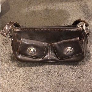 Brown small purse